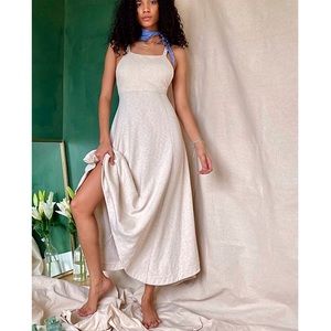 Free People Beach Stay Salty Midi Dress